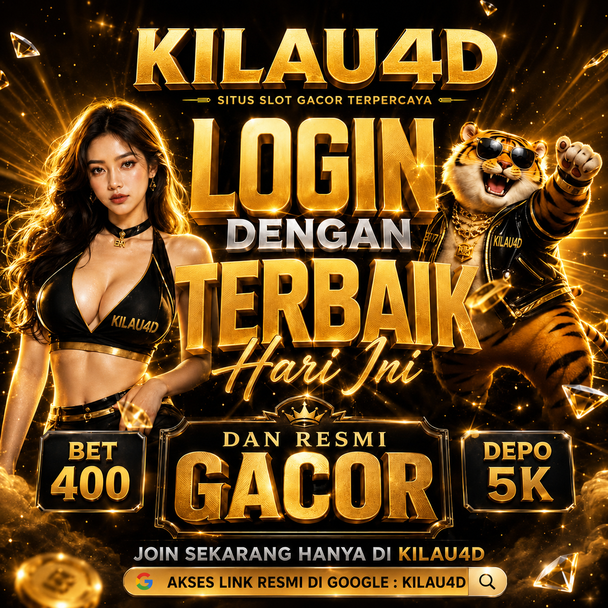 Ilustrasi layanan KILAU4D